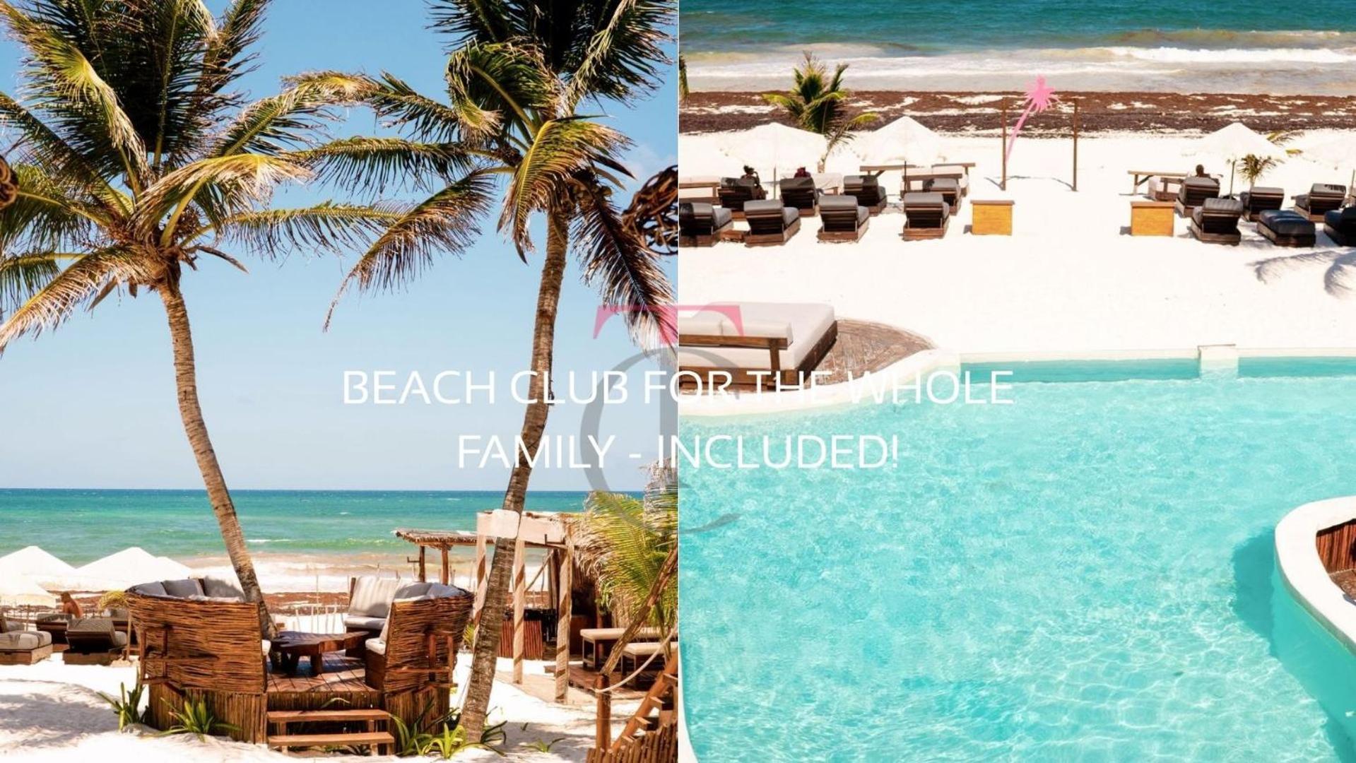 With Private Jacuzzi And Club Apartment Tulum